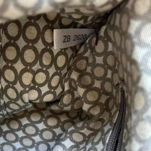 Brown Leather Fossil Crossbody Bag Adjustable Strap Preppy Streetwear Y2K - Picture 7 of 8